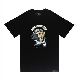 THE TASERBOYS "BALLER" BLACK TEE