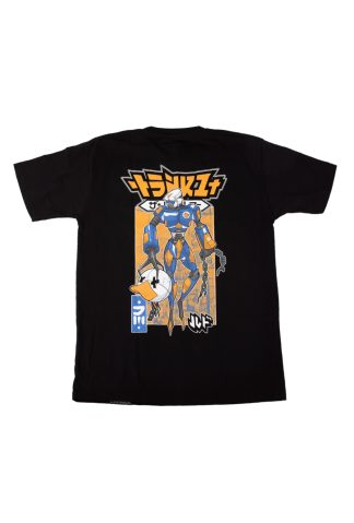 TSAKI - "MECHA BY WAIF" BLACK TEE