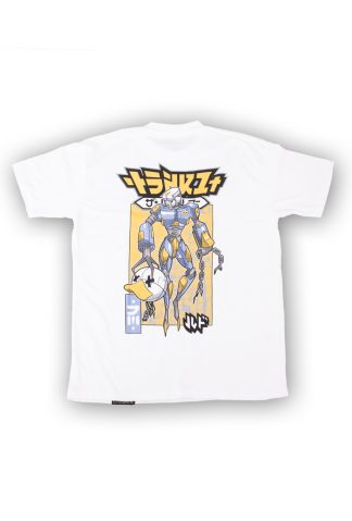 TSAKI -  "MECHA BY WAIF" WHITE TEE