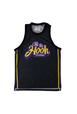 OFF THE HOOK – "2024" BLACK BASKETBALL JERSEY