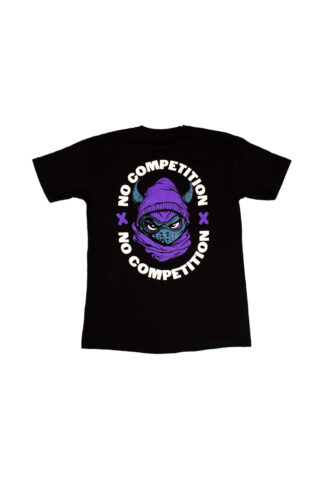 RETRO - NO COMPETITION BLACK TEE