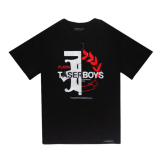 THE "PLATIN VANGUARD" BLACK T SHIRT