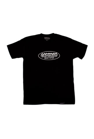 BUZZ CAPITANO - "CPTN" BLACK TEE