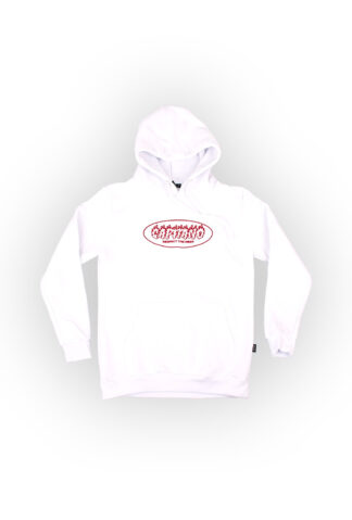 BUZZ CAPITANO - "CPTN" WHITE HOODIE