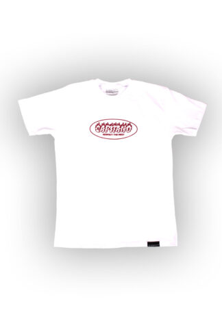 BUZZ CAPITANO - "CPTN" WHITE TEE