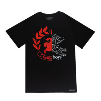 THE "CAVALRY GUARD" BLACK T-SHIRT