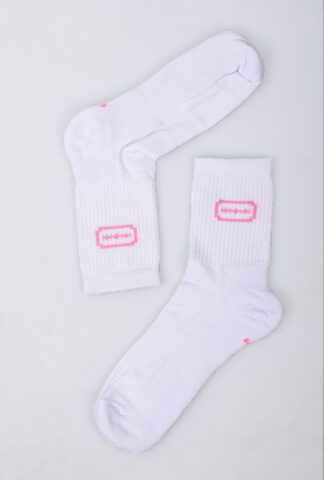 DIENASTY - “ROSE DISTRICT” WHITE SOCKS