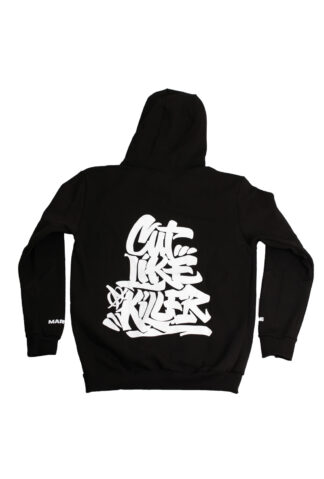MARVEL X MODE - “CUT LIKE KILLER” BLACK HOODIE