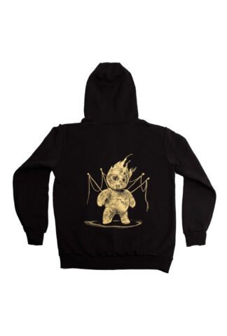 ΒΕΒΗΛΟΣ - "VOODOO DOLL" BLACK HOODIE