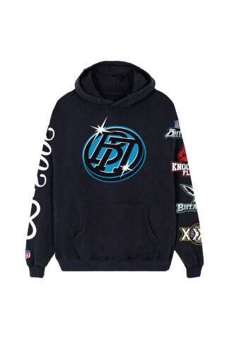 ΒΗΤΑ ΠΕΙΣ - "LOGO" BLACK HOODIE