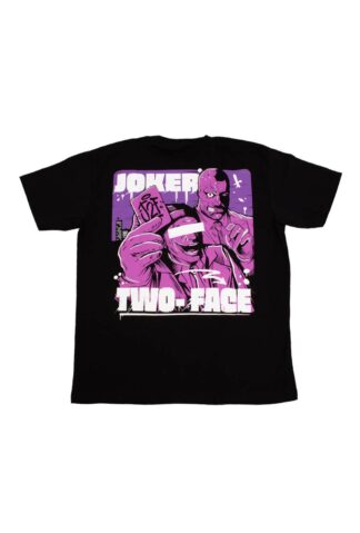 JOKER TWO FACE - "TOUCHDOWN" BLACK TEE